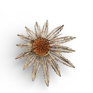 Sarah Coventry Vintage Starburst Brooch
